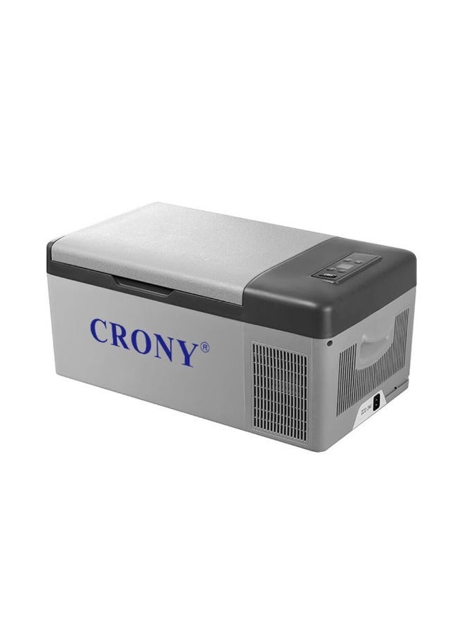 CRONY Car Refrigerator 15L/C15 Portable Refrigerator, Small Car Refrigerator, Freezer, Outdoor Refrigerator, 12V Compressor Refrigerator. Deep cooling to -20°C, suitable for food preservation/outdoor/home/travel/camping use. - Image 1