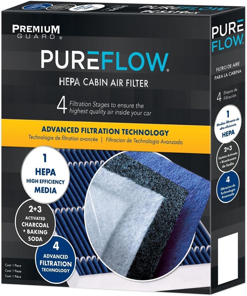 Premium Guard PureFlow HEPA Cabin Air Filter PC5479HX for Toyota and Lexus Vehicles - Image 2