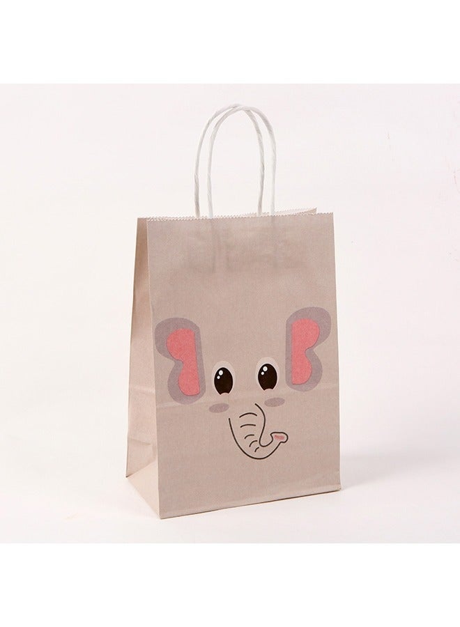 SHAOZHEN 14 Pieces Party Favor Bags,Shopping Bag,Party Bags For Kids, supplies Snack candy Gift Bag Food Bags,Double-Sided Bags For Birthday Wedding Celebrations Party Favors 21*16*8 - Image 4