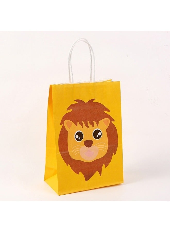 SHAOZHEN 14 Pieces Party Favor Bags,Shopping Bag,Party Bags For Kids, supplies Snack candy Gift Bag Food Bags,Double-Sided Bags For Birthday Wedding Celebrations Party Favors 21*16*8 - Image 5