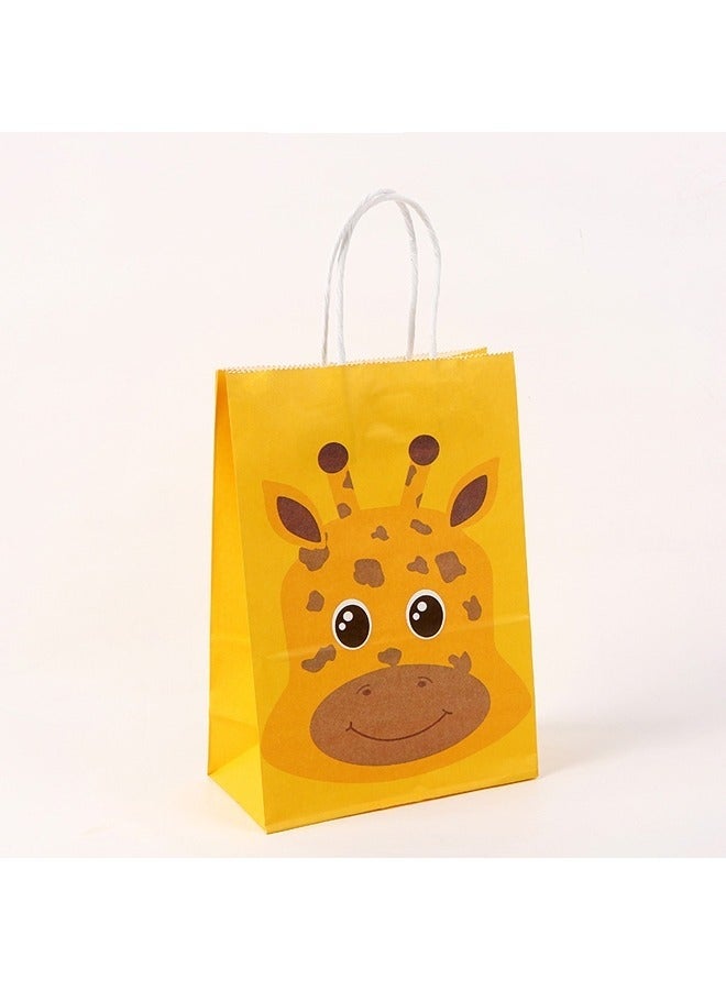 SHAOZHEN 14 Pieces Party Favor Bags,Shopping Bag,Party Bags For Kids, supplies Snack candy Gift Bag Food Bags,Double-Sided Bags For Birthday Wedding Celebrations Party Favors 21*16*8 - Image 3