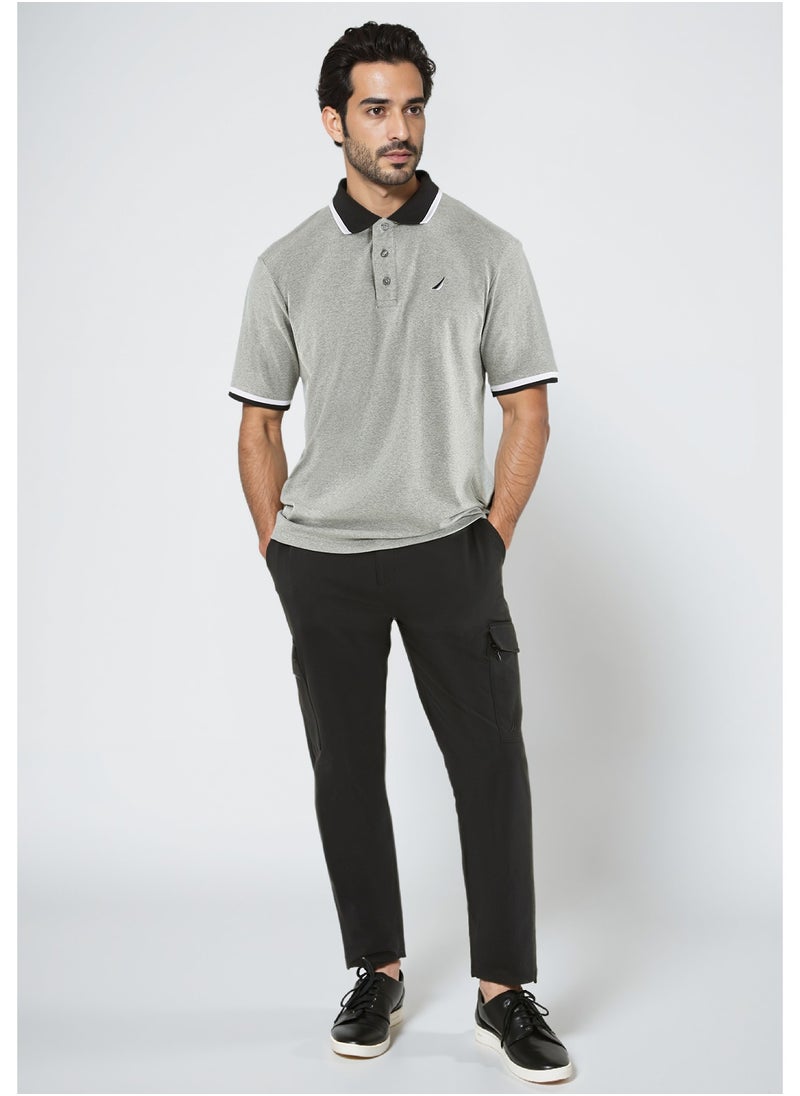 NAUTICA - Basic Regular Fit Premium Cotton Logo Polo Shirt - Image 1
