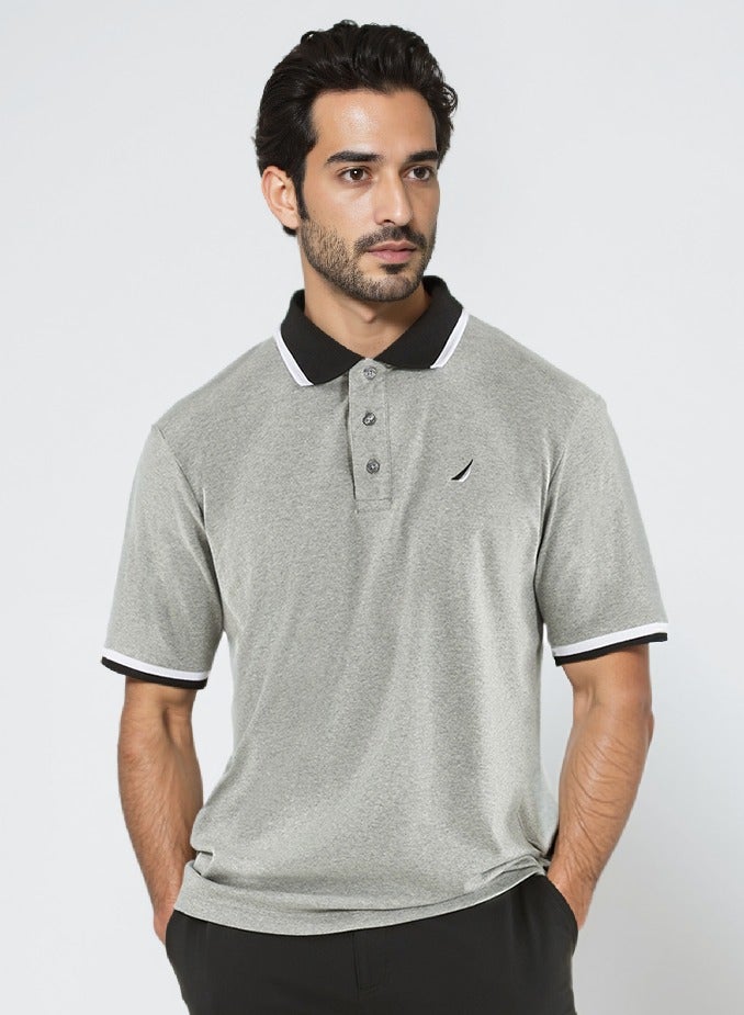 NAUTICA Basic Regular Fit Premium Cotton Logo Polo Shirt - Image 1
