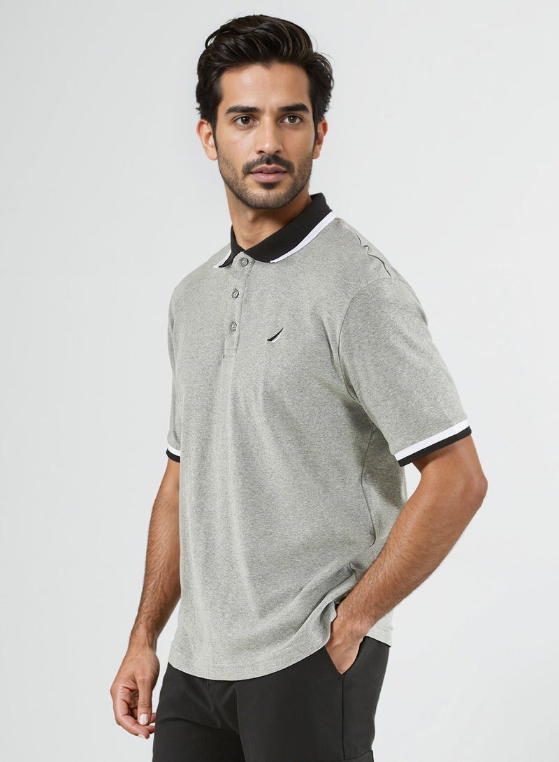 NAUTICA Basic Regular Fit Premium Cotton Logo Polo Shirt - Image 2