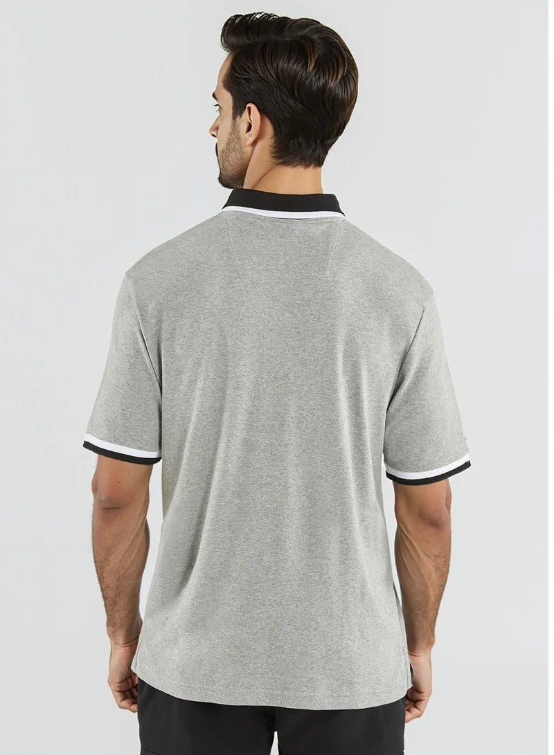 NAUTICA Single Basic Regular Fit Premium Cotton Logo Polo Shirt for Men | Best Price UAE