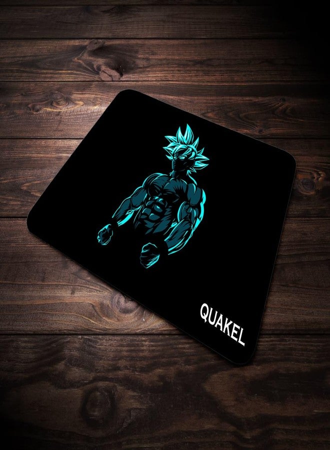 QUAKEL Printed Anti-Slip Rubber Base Mouse Control Pad Computer Goku Ball Z Anime Printed Mouse Mat Anti-Slip Rubber Mousepad (Pack-2) for Laptop, MacBook Pro, Gaming (9 inch x 7 inch) - Image 2
