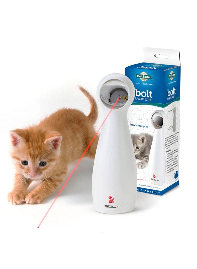 بيت سيف لعبة القطط التفاعلية PetSafe Bolt الأوتوماتيكية - ليزر قابل للتعديل بأنماط عشوائية - Image 1