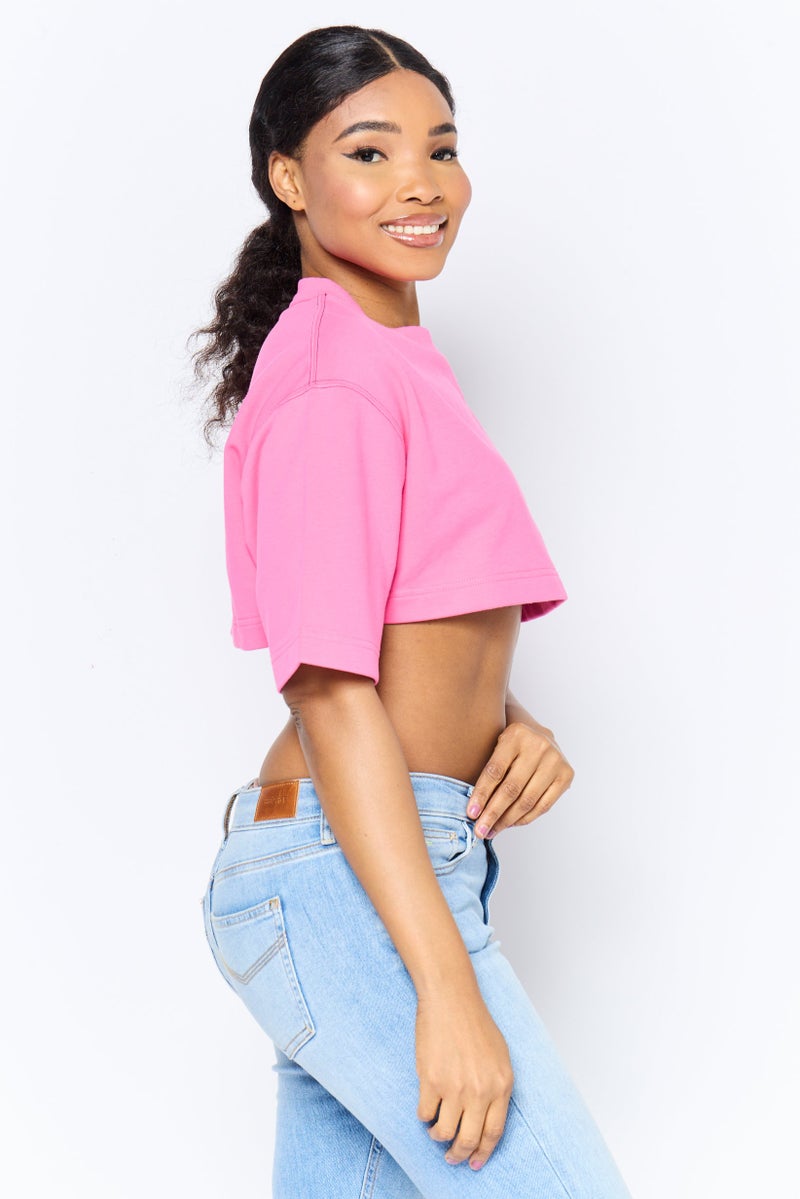 ESPRIT Women 2 Pieces Crew Neck Short Sleeve Graphic Print Top, Multicolor - Image 4