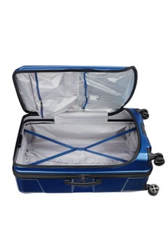 DELSEY Paris Cruise 80cm Hardcase 4 Double Wheel Check-In Luggage Trolley Blue  - Image 4