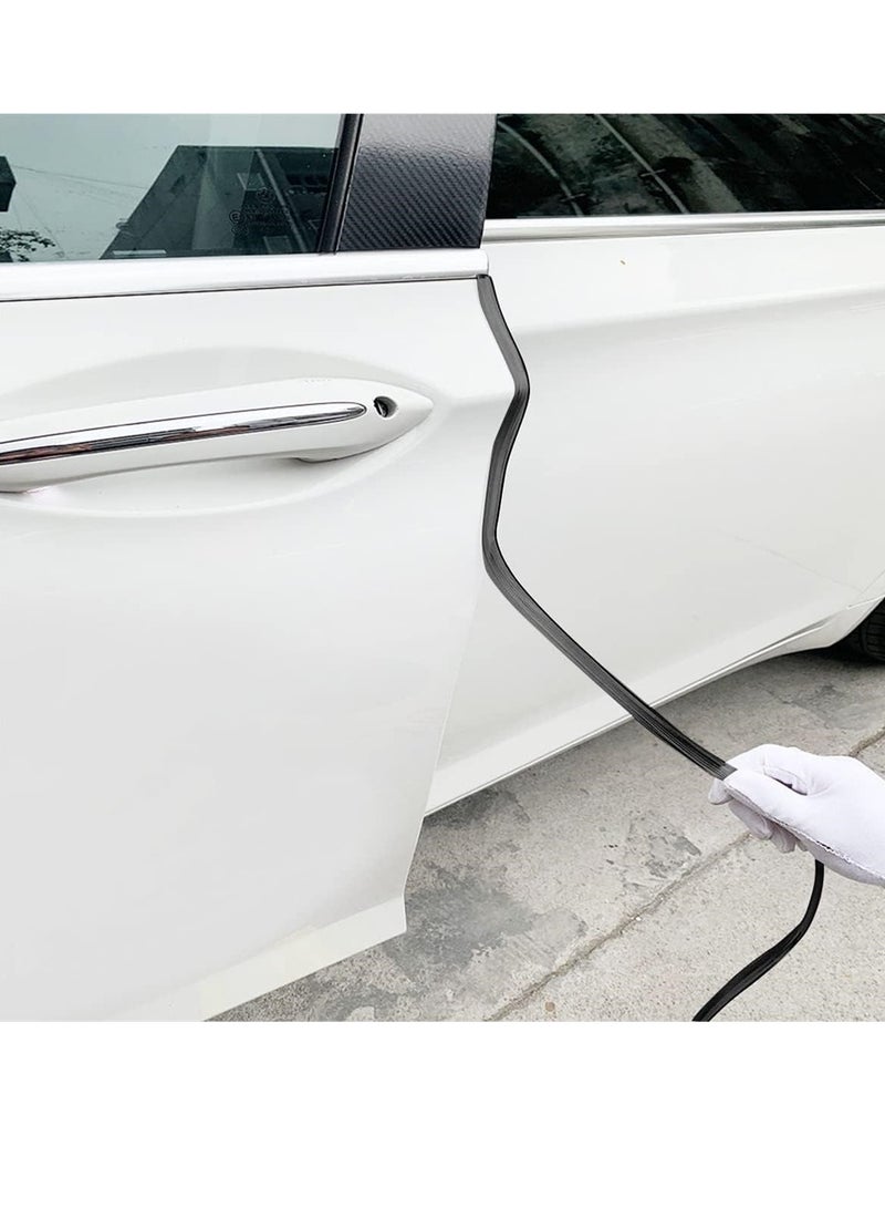 KASTWAVE Car Door Edge Guards  5m Black Sealed Door Edge Protection Anti-Collision Protector Strips Guards Anti-Scratch Trim Molding Auto Accessories Universal for Most Cars  - Image 5