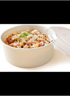 Ecoway Compostable Heavy Duty Made Of Paper - [17 Ounce - 500 Ml, Pack Of 120] Disposable Bowls Eco-Friendly Biodegradable Perfect For Salad, Soup, Dessert, Hot or Cold Use, White - pzsku/Z0169DC9A7C28FD7825D7Z/45/_/1739512300/ea3b1309-6c94-4b6d-badd-982e7304935c