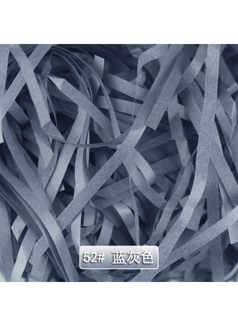 Generic - Bulk Crinkle Paper Shred for Gift Boxes 52# Blue Gray - Image 1