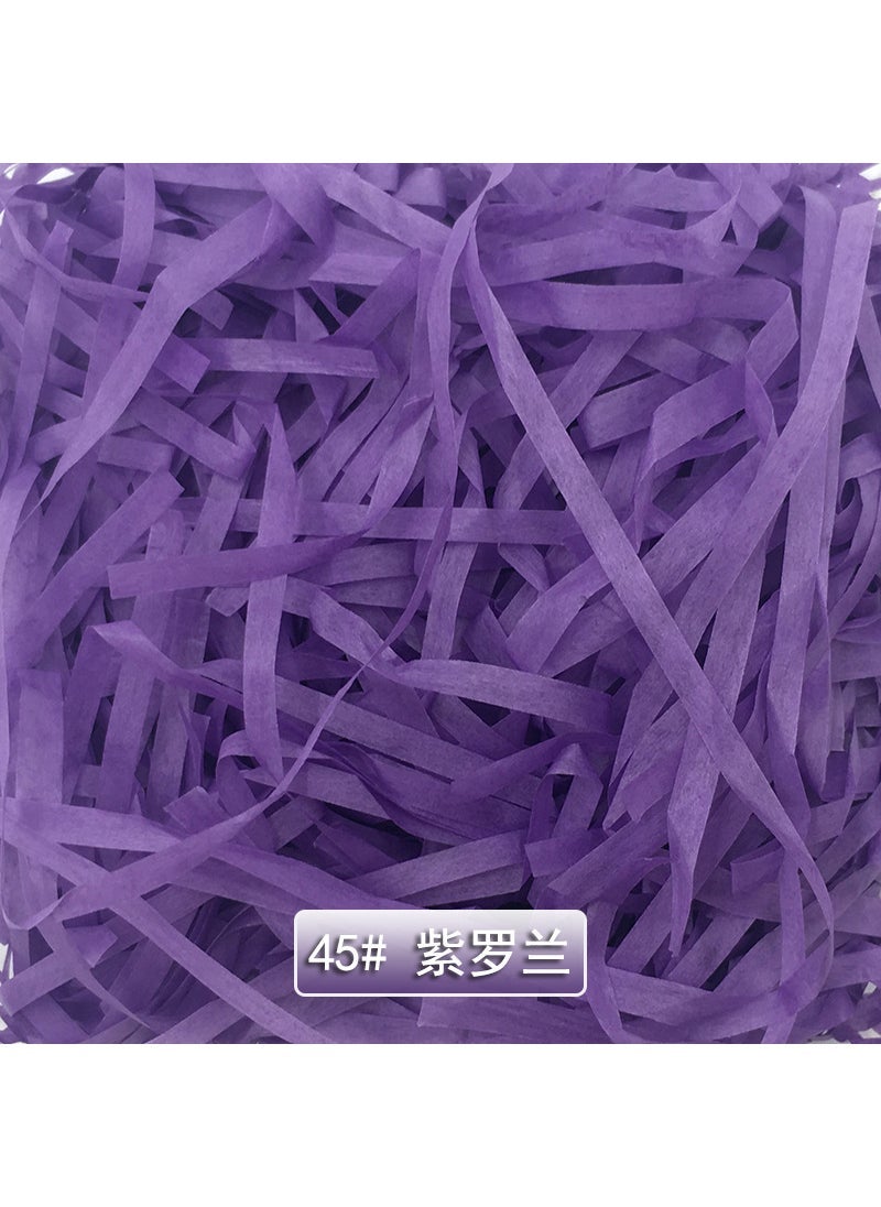 Generic - Bulk Crinkle Paper Shred for Gift Boxes 52# Blue Gray - Image 1