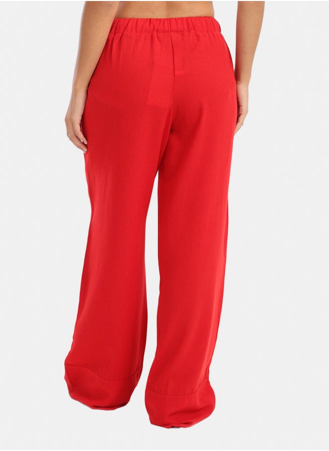 Clue - Tencel Wide Leg Pants - Image 1