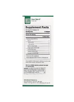 Bell Lifestyle Bell Lifestyle, Clear Skin II, 90 Softgels  - Image 2
