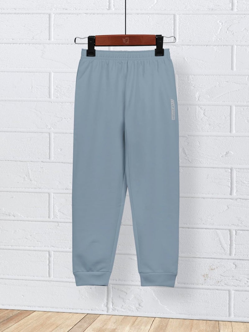 HELLCAT Printed Cotton Blend Hoodie T-Shirt and Jogger Trackpant Clothing Set for Boys_ White 1_7-8 Years - Image 5