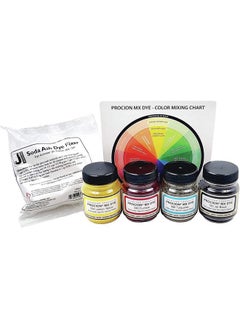 Jacquard Procion Tie Dye Powder 4-Color Set 2/3oz Jars - Powder Dye for Tie Dye - Permanent & Washfast Powder Tie Dye - Use as Ice Tie Dye Powder, Cold Water Dye for Fabric & Clothing Dye  - Image 3