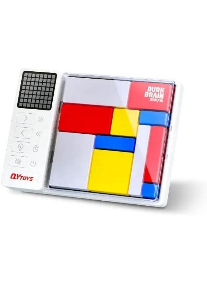 Generic - IQBrainPuzzl Smart Puzzle Game with 3000 Challenges, Motivational Puzzles, STEM Board Game for Kids Ages 6, Travel Game, Intelligence Puzzles - Image 1