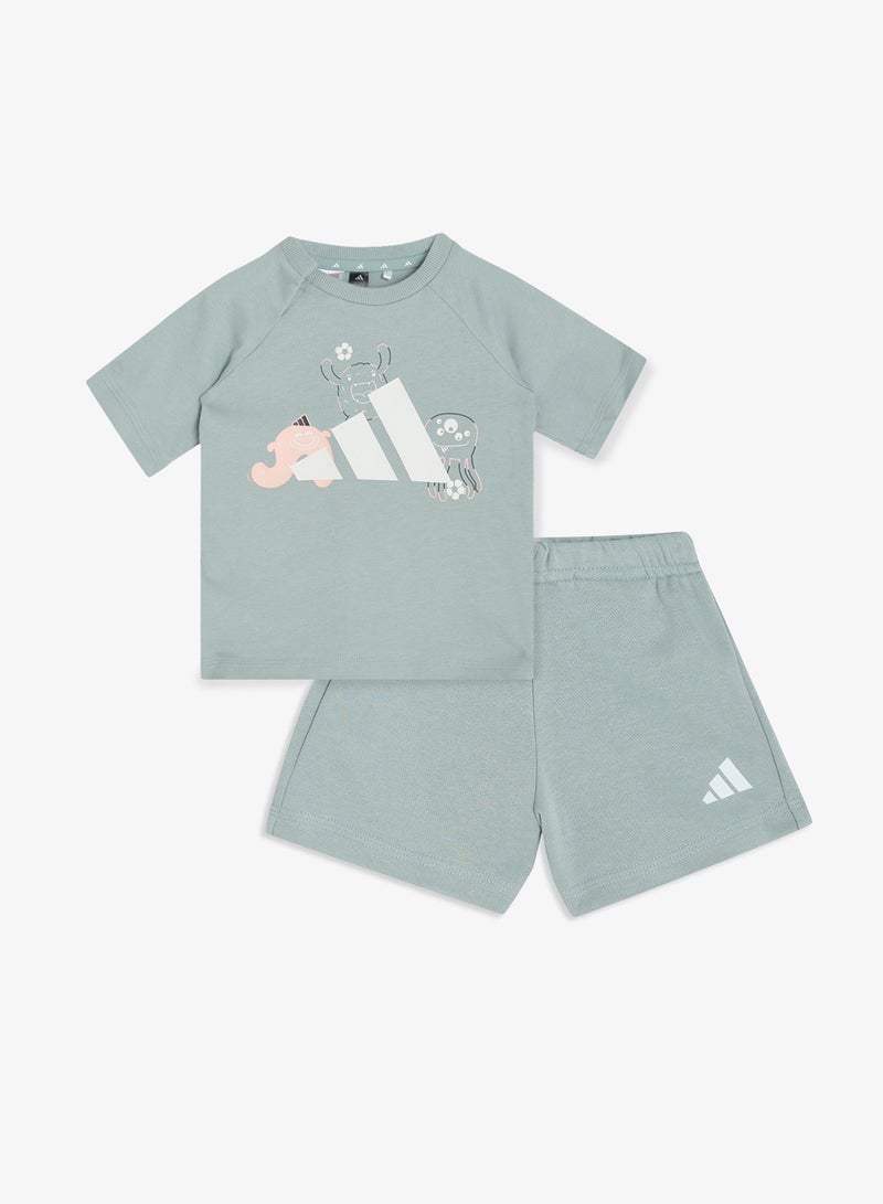 Adidas Infant Tiro_Nster T-Shirt Set - Image 1