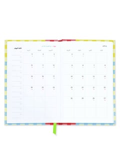 Seen 2025 Mini Calendar Book, Gingham  - Image 3