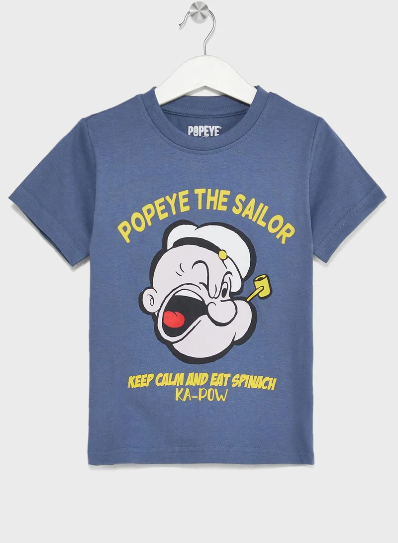 1 to 3 Boys Popoye Tee