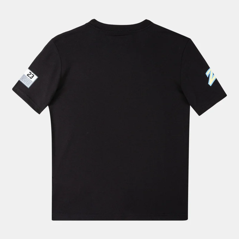 Jordan Black Kids' Dynasty Patch T-Shirt  | Best Price UAE