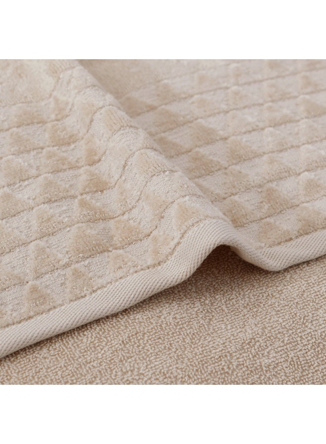 مورانو منشفة حمام مورانو ليجاسي مصنوعة من القطن بنسبة 100%، ناعمة الملمس، ماصة، للاستخدام في الحمامات والفنادق والمنتجعات الصحية، بتصميم عصري، سريع الجفاف، مريح الملمس، أنيق، قماش عالي الجودة، 90×150 سم - Image 3