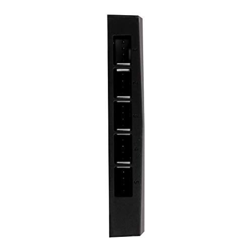 ARCTIC Case Fan Hub - 10-fold PWM Fan Distributor with SATA Power - Black - Image 4