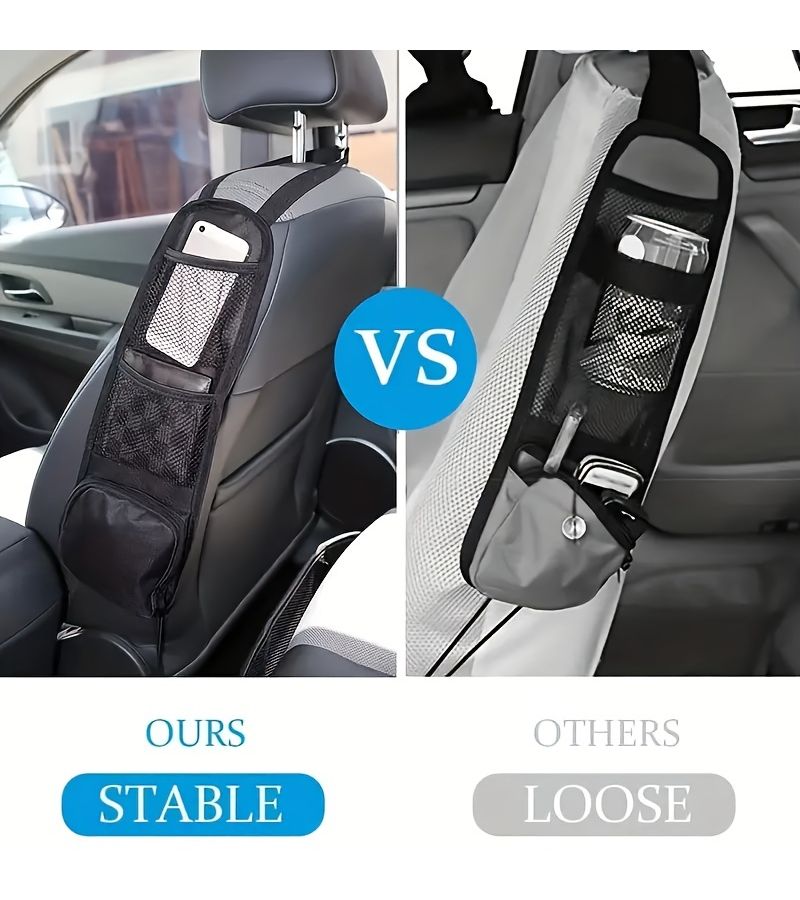Car Seat Side Storage Hanging Bag 16 54 X 5 51 Inch 1 Pack - Image 4