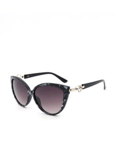 MADEYES Women's UV Protection Sunglasses EE7P481 - Black Demi  - Image 1