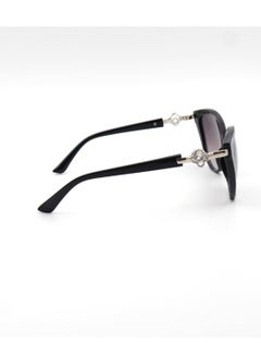 MADEYES Women's UV Protection Sunglasses EE7P481 - Black Demi  - Image 4