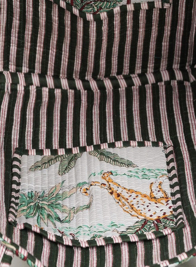 INDACORIFY Printed Cotton Tote Bag Women Shopping Carry Bag Indian Handmade Shopping Bag Ethnic Baho Hippie Bag Shoulder Bag - Image 4