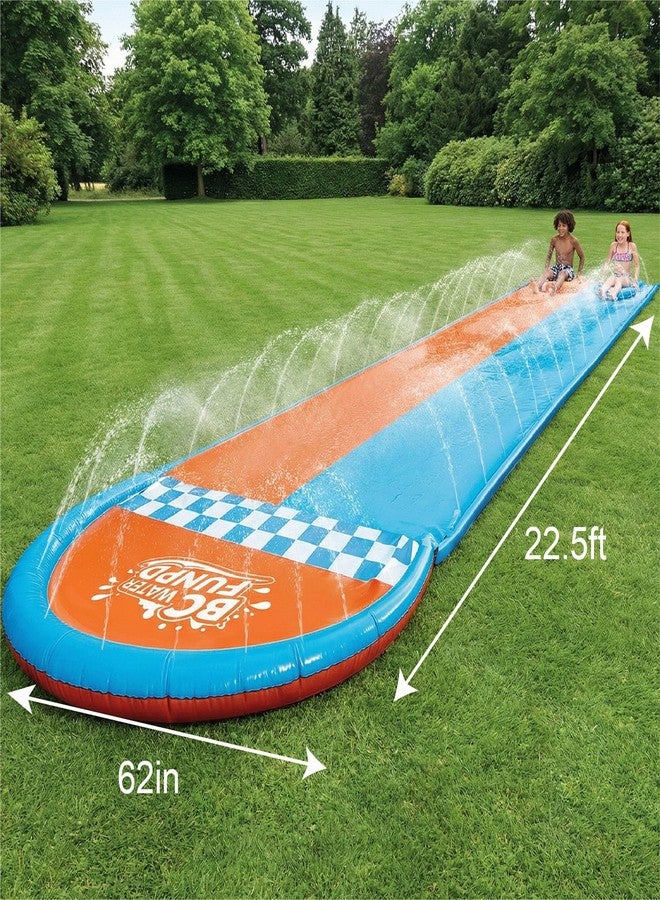 BCWATERFUNPD Water Slide with 2 Bodyboards - 22.5ft Water Slides for Kids Backyard, Premium Muti-Way Sprinkler System Slip and Slide for Kids, Summer Outdoor Play Equipment - Image 3