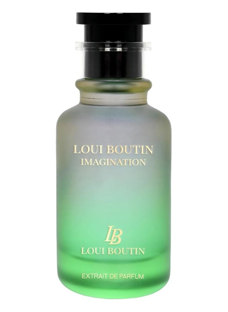 Oud Khaleeji LB Imagination EDP 100ML | Fresh Long-Lasting Perfume for Men | Citrus Aromatic Fragrance | Gents Fragrance - Image 2