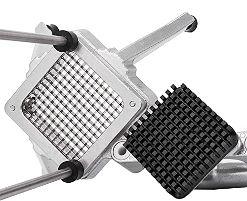 BotaBay Commercial Vegetable Fruit Chopper W/6-Wedge Slicer&1/4″&3/8″&1/2" Blade Professional Food Dicer French Fry Cutter Onion Slicer Stainless Steel For Tomato Peppers Potato Mushroom - Image 4