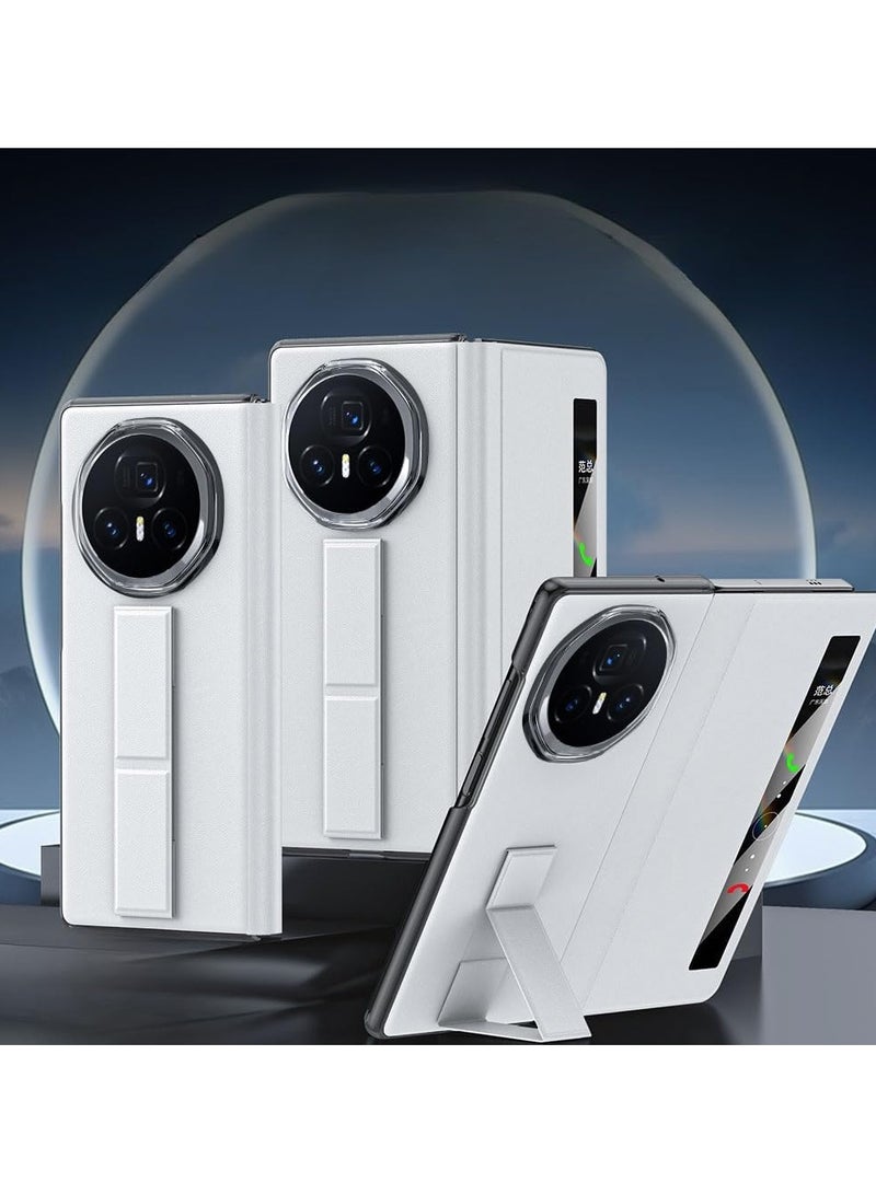 general Case Compatible Honor Magic V3 Phone Case, Wrist Strap Stand Hinge Case, Magic V3 Magnetic Flip Smart Window Guard