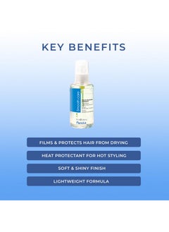 FANOLA Smooth Care Protecting Heat Protectant & Anti-Frizz Smoothing Serum - Lightweight, Nourishing, Rebuilds Protein Bonds, Alcohol-Free (3.38 Oz)  - Image 2