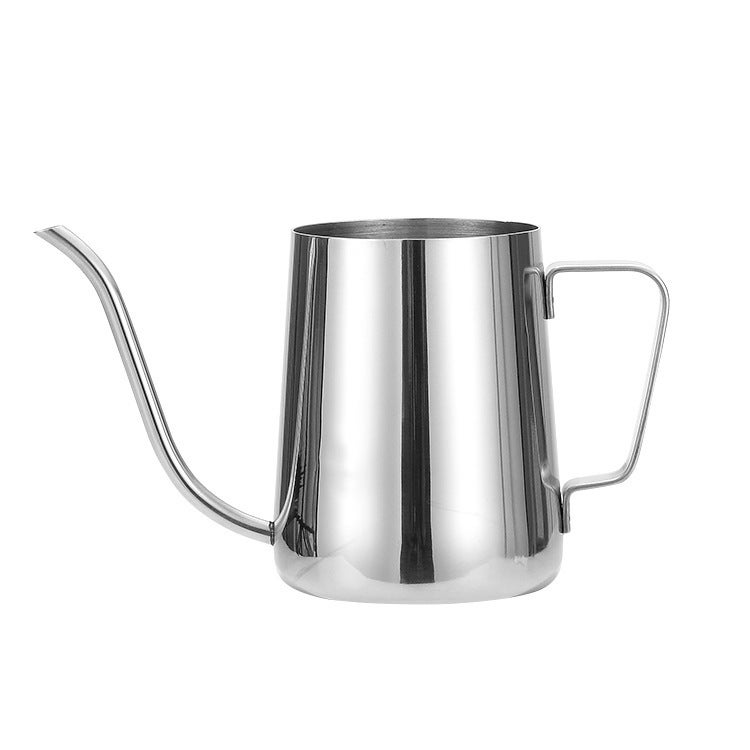 Steel Art Supply Stainless Steel Milk Cup Handle Hand Coffee Pot Hanging Ear Pot Long Mouth Fine Mouth Mouth Pot Drip Type - Image 4