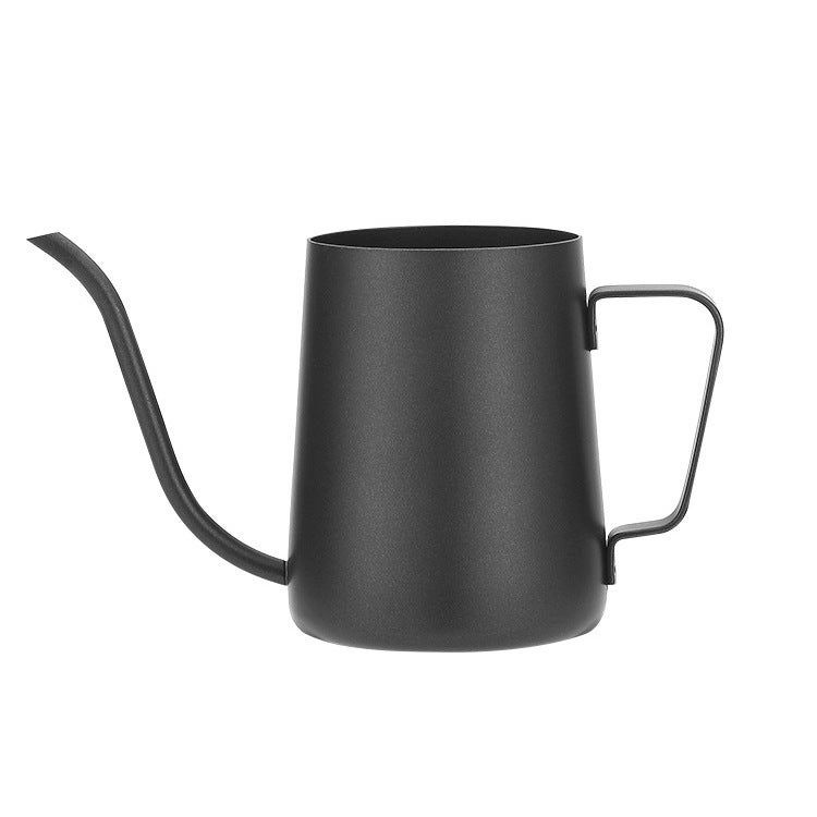Steel Art Supply Stainless Steel Milk Cup Handle Hand Coffee Pot Hanging Ear Pot Long Mouth Fine Mouth Mouth Pot Drip Type - Image 5