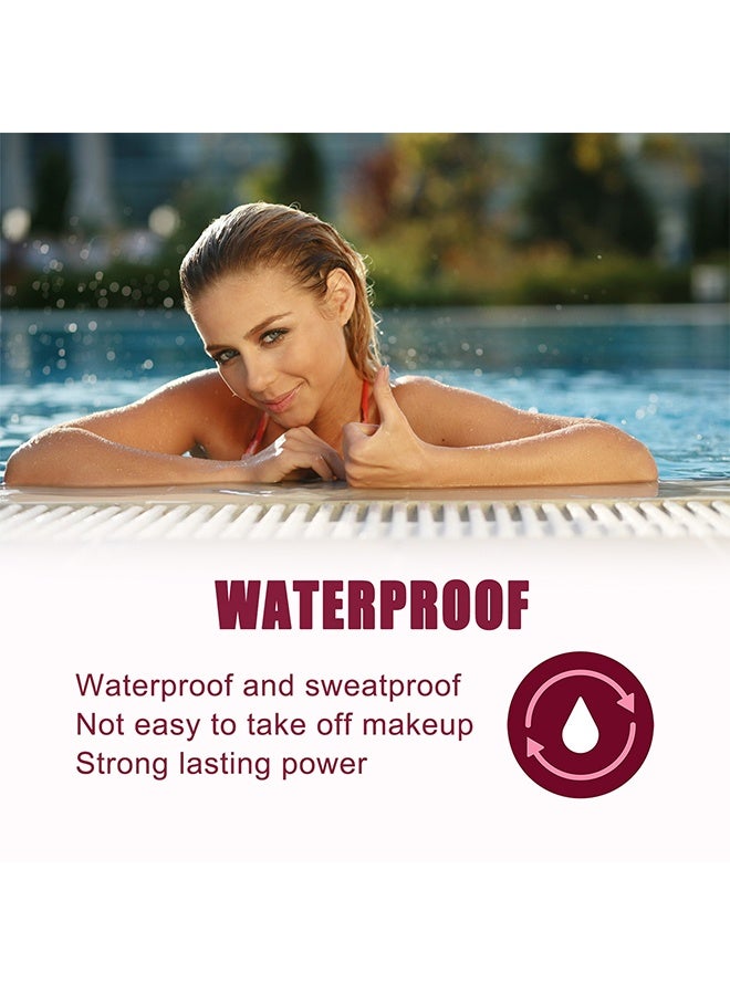 إيلهو فرشاة حواجب كريم حواجب متعددة الوظائف ، مقاومة للماء للعرق ، مكياج طويل الأمد ، الوصول إلى التأثير المحيطي لظلال عيون الحواجب البرية المائلة ، مناسبة للاستخدام في المكياج (#Dark بني) - Image 5