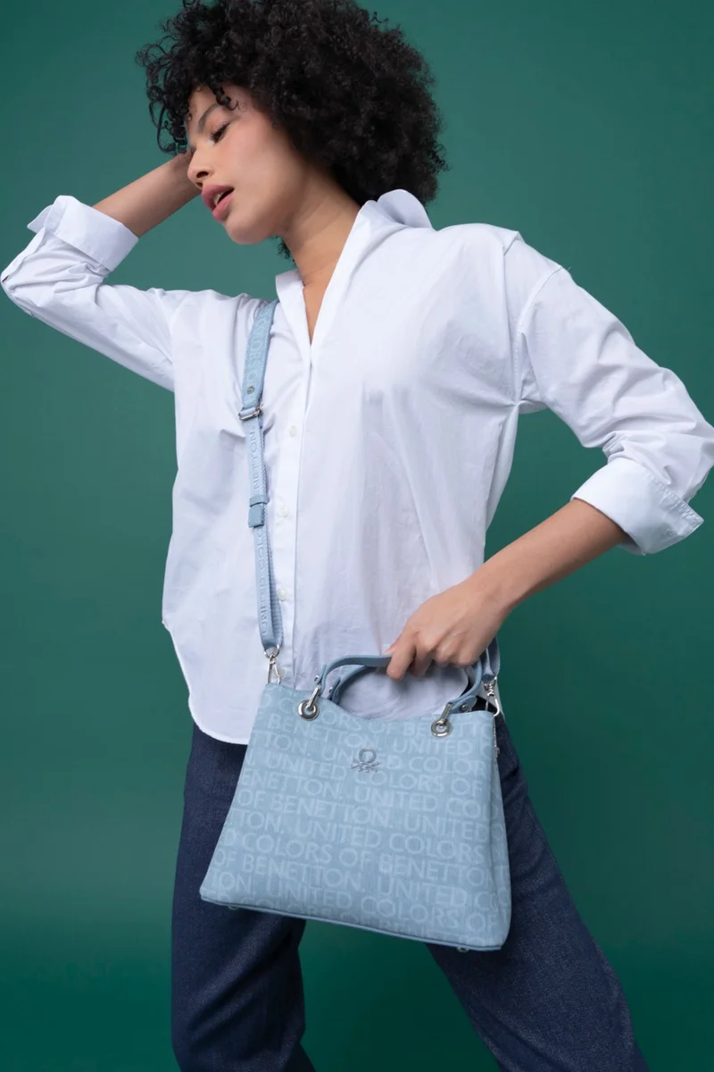 يونايتد كولورز أوف بينتيون Benetton Women's Handbag Blue BNT1315