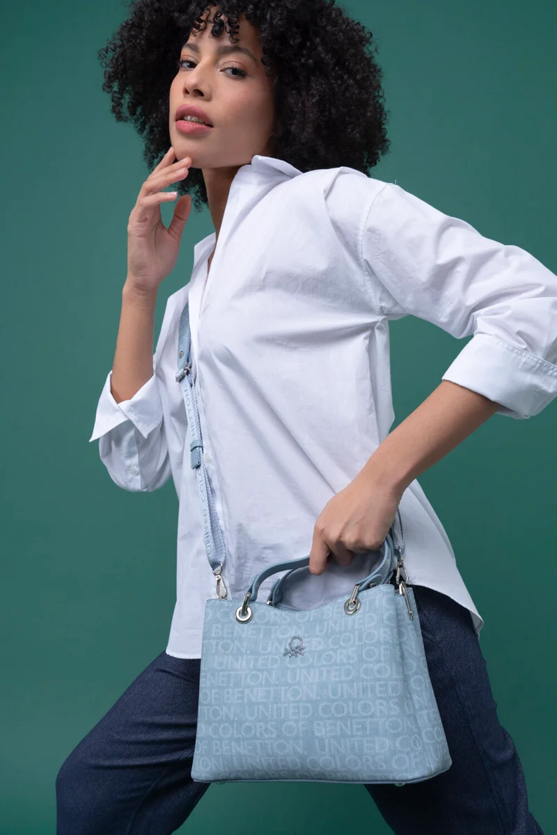 يونايتد كولورز أوف بينتيون Benetton Women's Handbag Blue BNT1315