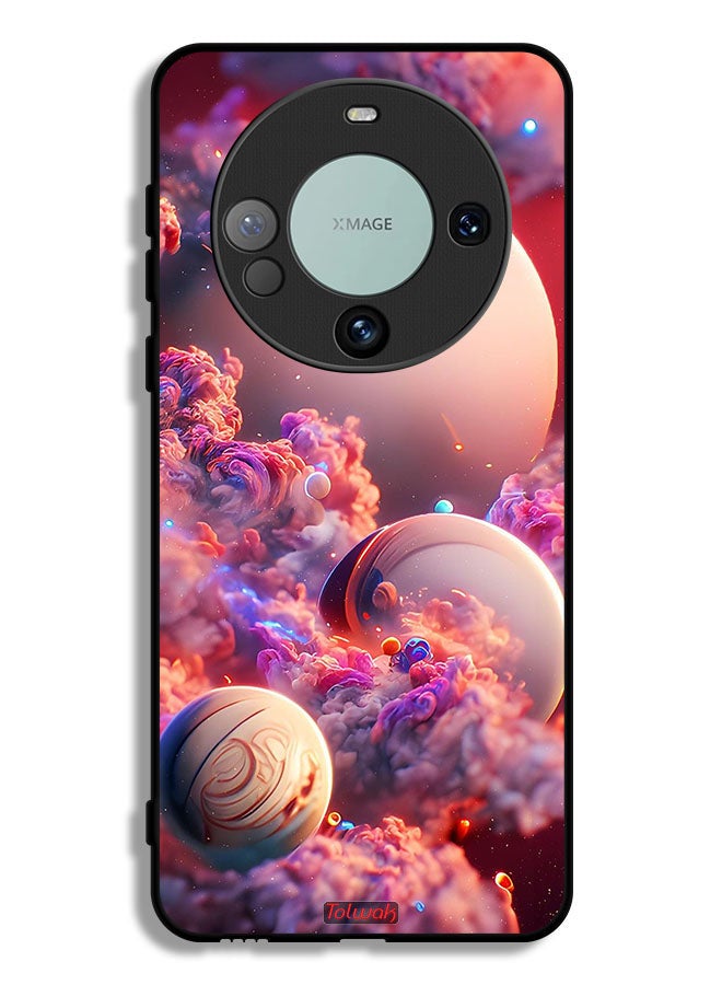 Tolwak Huawei Mate 60 Protective Case Cover Clouds Abstract Art - Image 1