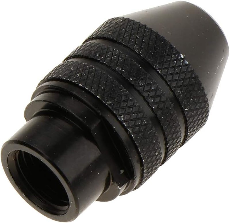 klarako Multi Keyless Drill Chuck Replacement for Rotary Tools, Black, 7x0.75 - Image 2