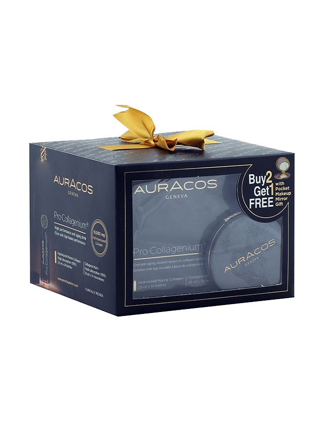 Auracos Geneva Pro Collagenium 25 mL Oral Anti-Aging Solution 14's 2+1 PROMO - Image 1