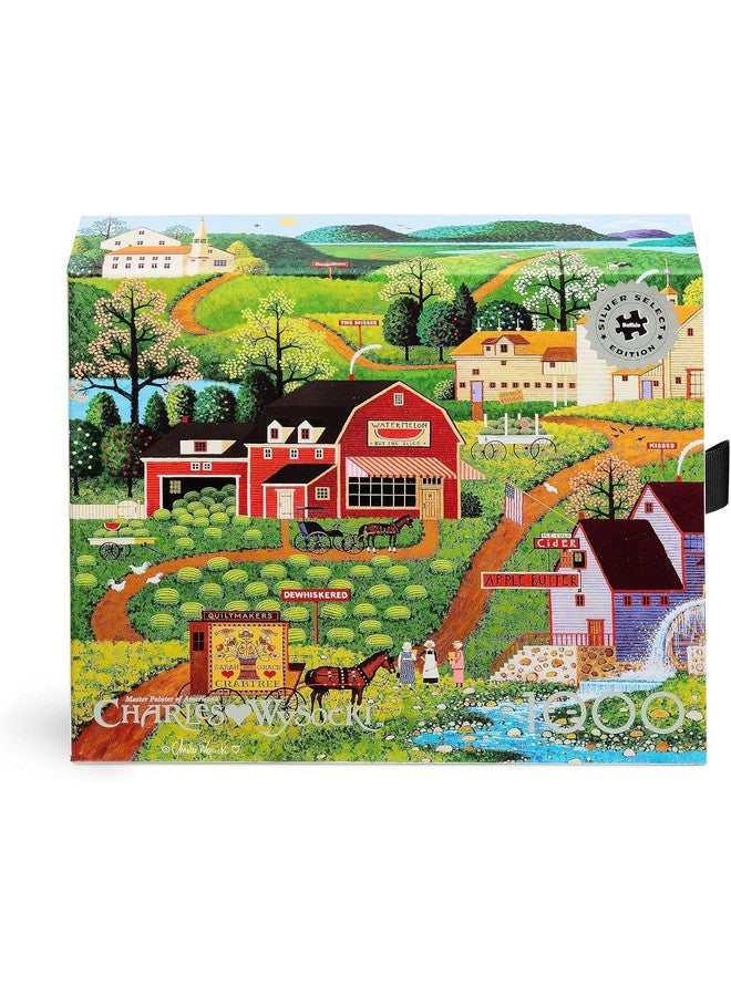 Buffalo Games - Silver Select - Charles Wysocki - Charles Wysocki - Burma Road - 1000 Piece Jigsaw Puzzle for Adults -Challenging Puzzle Perfect for Game Nights - Finished Size is 26.75 x 19.75 - Image 1