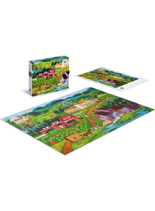 Buffalo Games - Silver Select - Charles Wysocki - Charles Wysocki - Burma Road - 1000 Piece Jigsaw Puzzle for Adults -Challenging Puzzle Perfect for Game Nights - Finished Size is 26.75 x 19.75 - Image 4