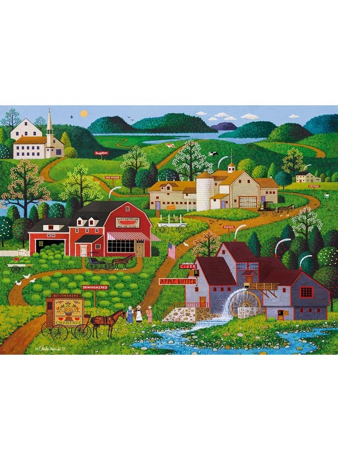 Buffalo Games - Silver Select - Charles Wysocki - Charles Wysocki - Burma Road - 1000 Piece Jigsaw Puzzle for Adults -Challenging Puzzle Perfect for Game Nights - Finished Size is 26.75 x 19.75 - Image 2