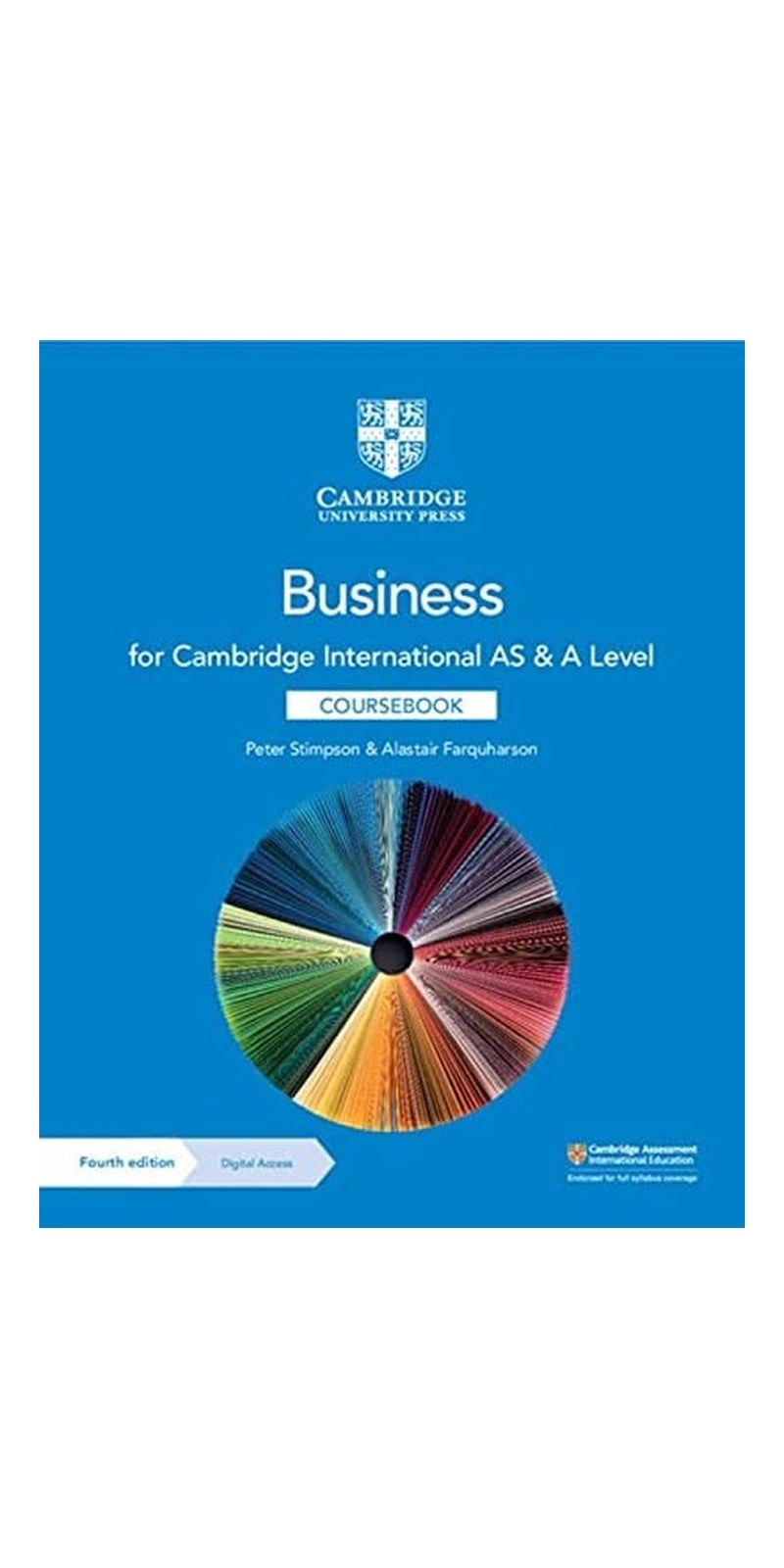 Cambridge International AS and a Level Business Coursebook with Digital Access (2 Years)