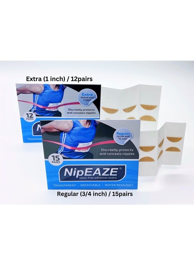 NipEaze The Original Sports Nipple Cover - Nipple Chafing Prevention (Regular - 15pairs) - Image 3